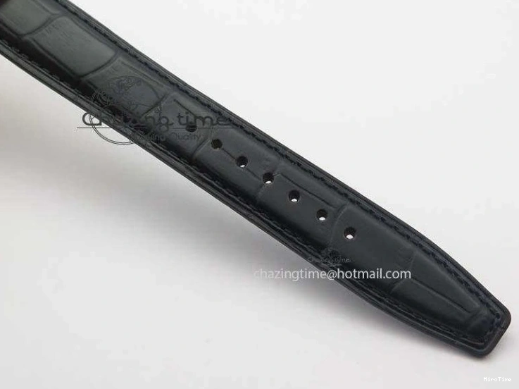 MIROTIME 0214 Portuguese Chrono RG IW371415 ZF 1:1 Best Edition Black Dial On Black Leather Strap A79350 (Slim Movement) FashionForward 7264